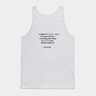 Political Encounters Tank Top